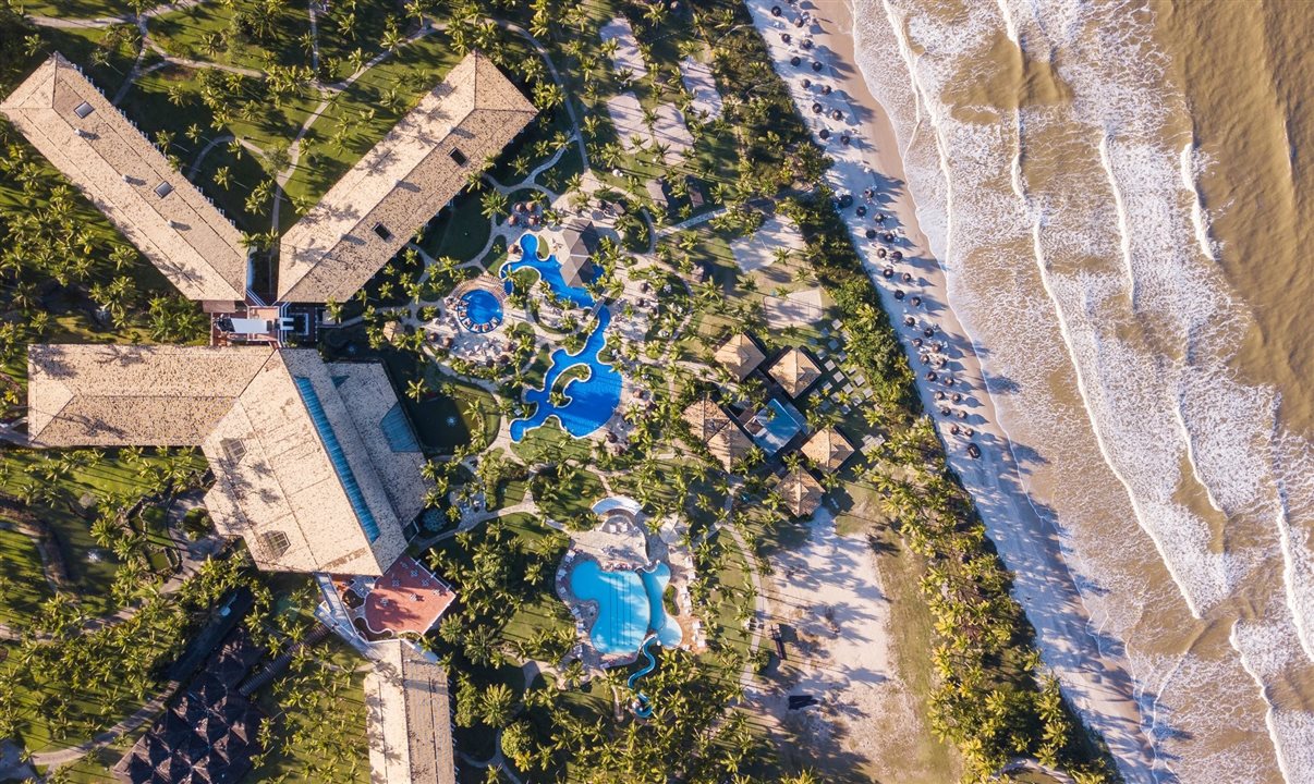 São 363 acomodações entre apartamentos, suítes e bangalôs, que unem conforto, privacidade e a atmosfera tropical da região