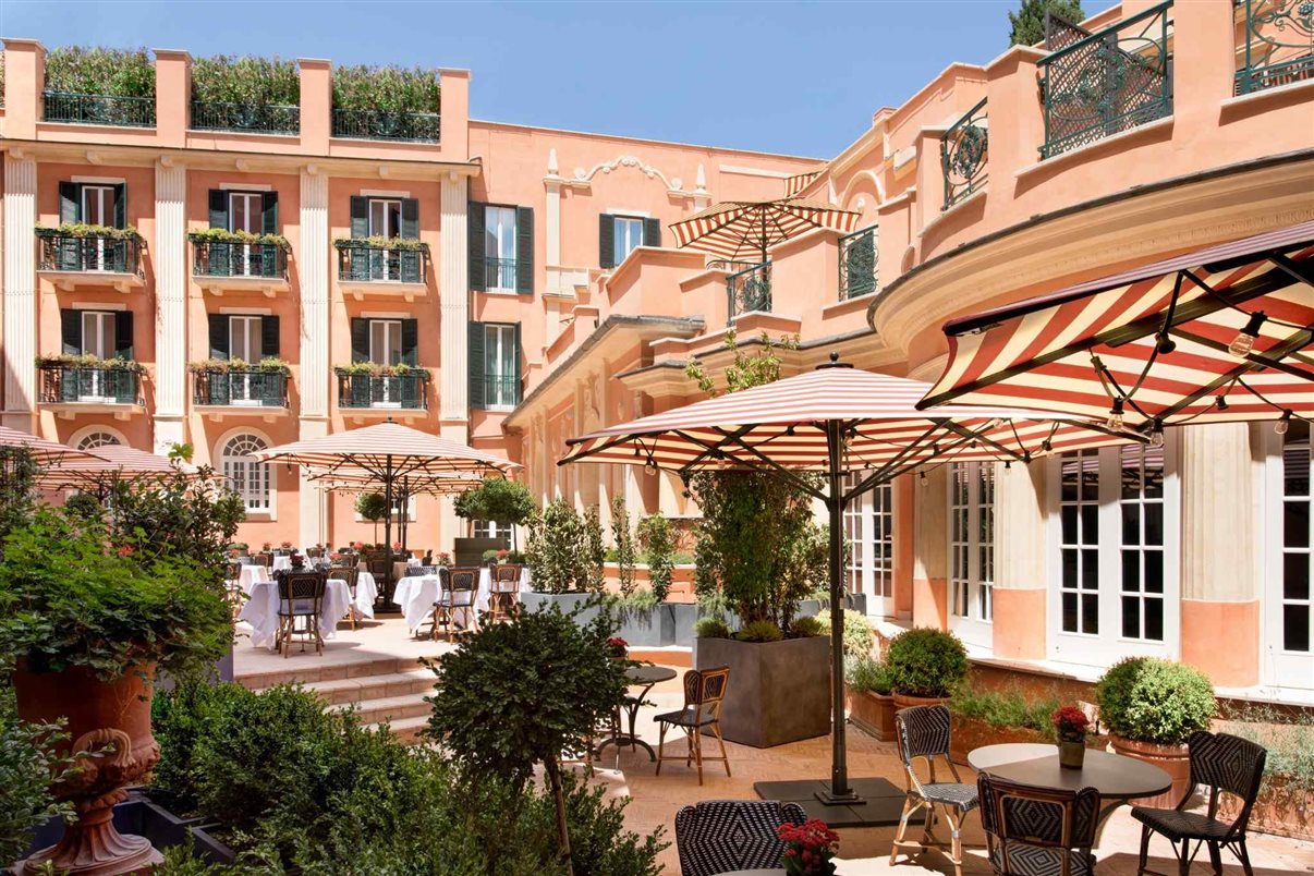 O Hotel de la Ville em Roma
