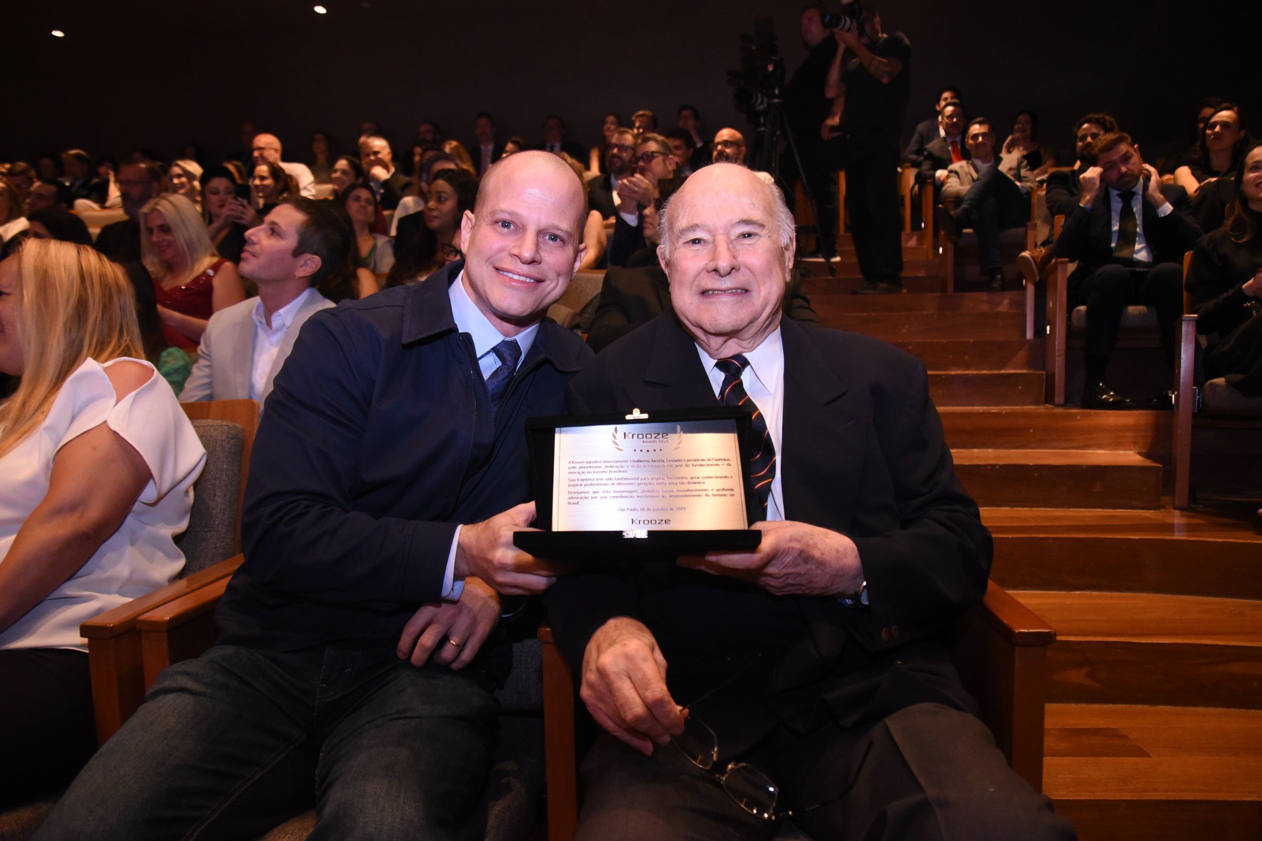 José Guilherme Alcorta, CEO, e José Guillermo Condomí Alcorta, fundador da PANROTAS