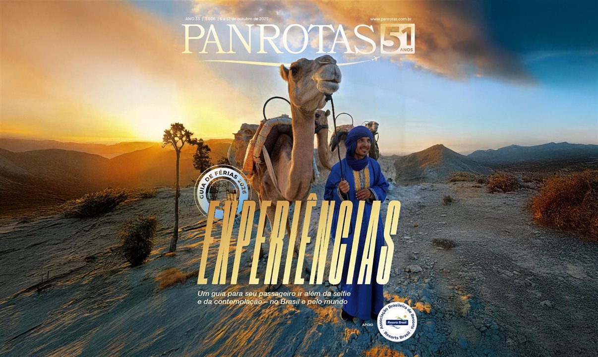 Capa do Guia de Férias e Experiências PANROTAS 2026 (leia completo ao fim desta notícia)