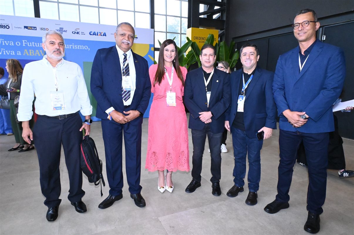 Fernando Santos, da Conextravel, e Edmar Bull, da Copastur