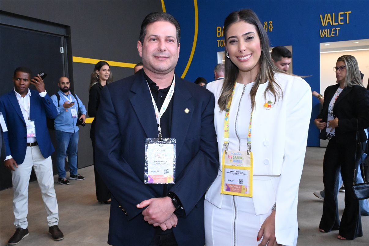 Fernando Santos, da Conextravel, e Edmar Bull, da Copastur