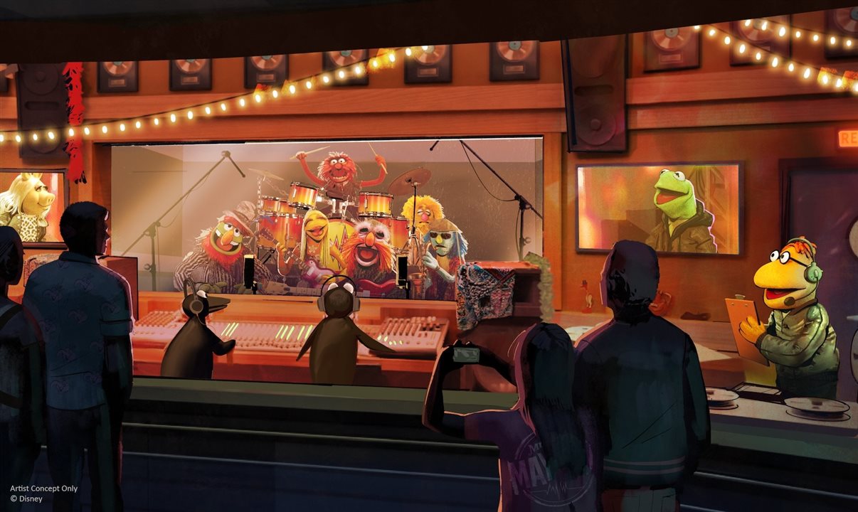 O enredo acompanha o desafio da banda para chegar a tempo ao próprio concerto, com Scooter, o empresário do grupo, tentando organizar o caos nos bastidores enquanto uma equipe de pinguins engenheiros de som tenta manter o estúdio funcionando