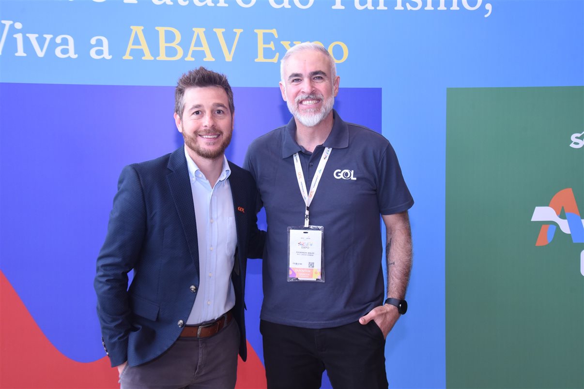 Marco Ferraz, da Clia Brasil, e Edmar Bull, da Copastur 