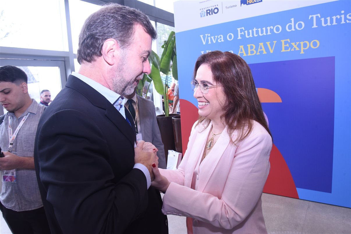 Marco Ferraz, da Clia Brasil, e Edmar Bull, da Copastur 