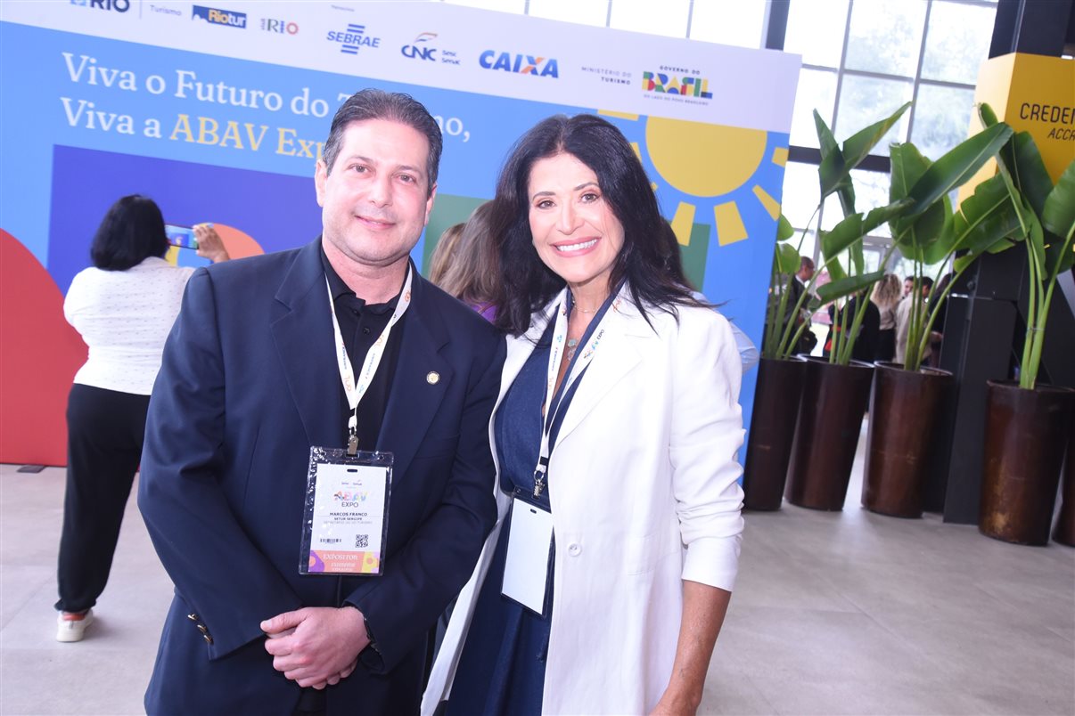 Marco Ferraz, da Clia Brasil, e Edmar Bull, da Copastur 