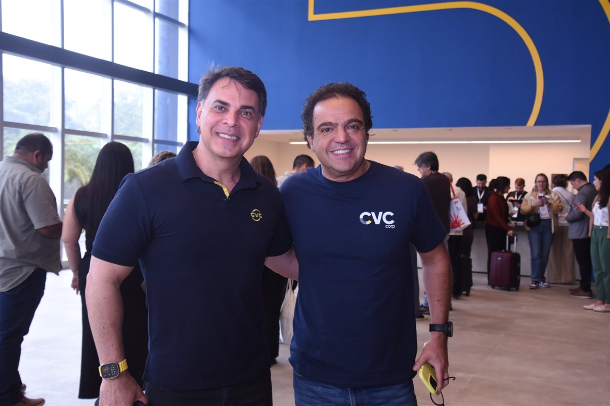 Marco Ferraz, da Clia Brasil, e Edmar Bull, da Copastur 