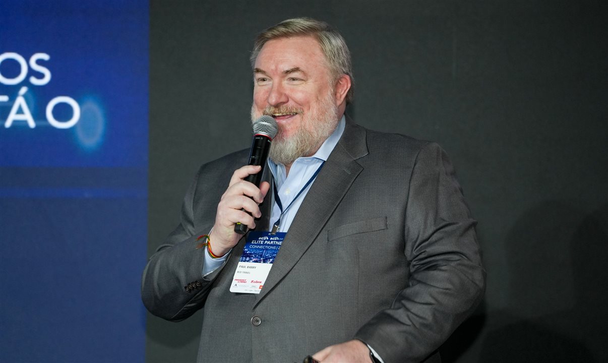 Paul Barry, country manager da BCD Travel no Brasil, abre programação do Elite Partners 2025