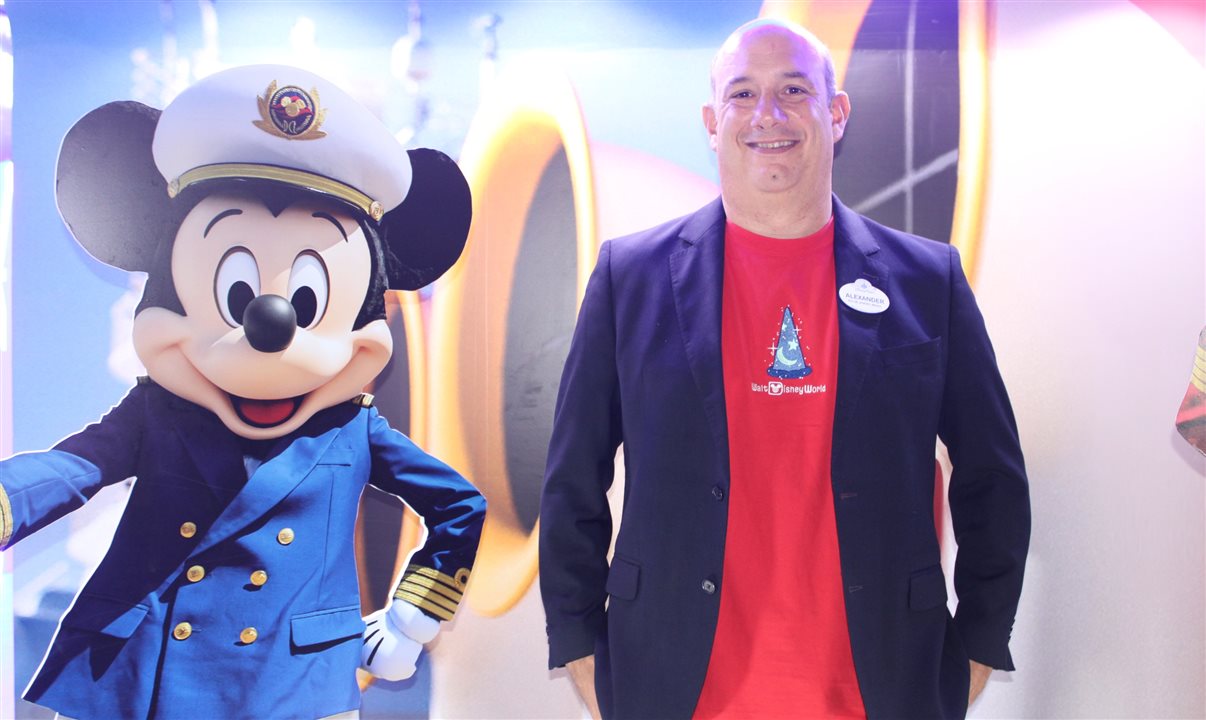 Alexander Haim, gerente sênior de Vendas da Disney Destinations<br/>