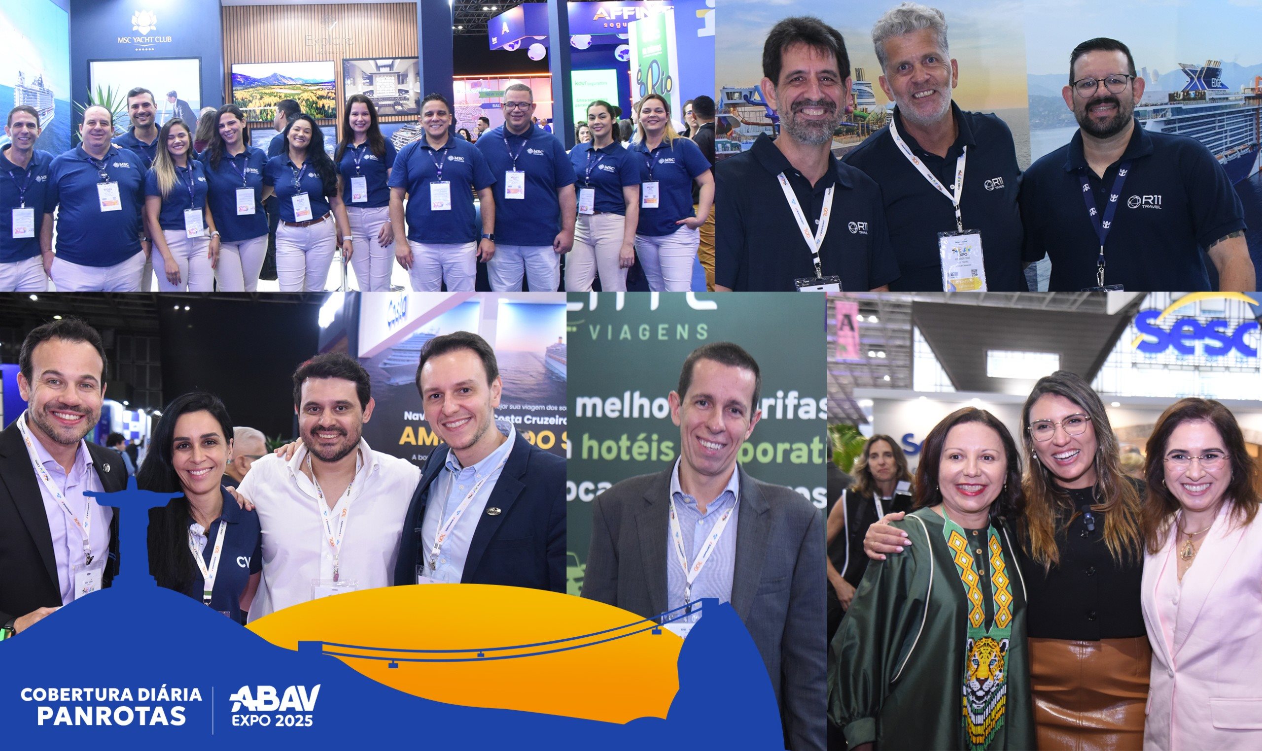 Personalidades de todo o trade se encontram na feira