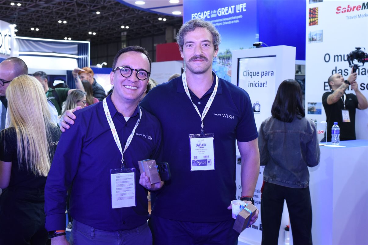 Time da Latam e Delta na Abav Expo 2025 