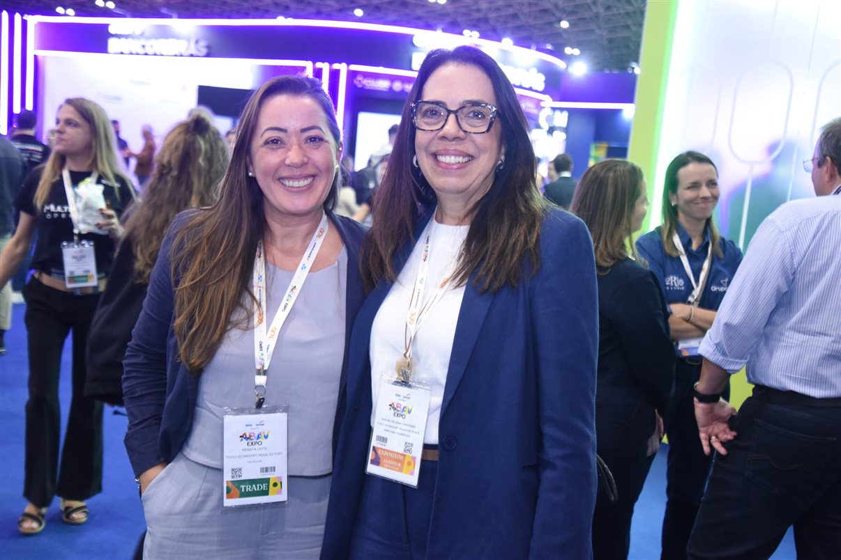 Time da Latam e Delta na Abav Expo 2025 