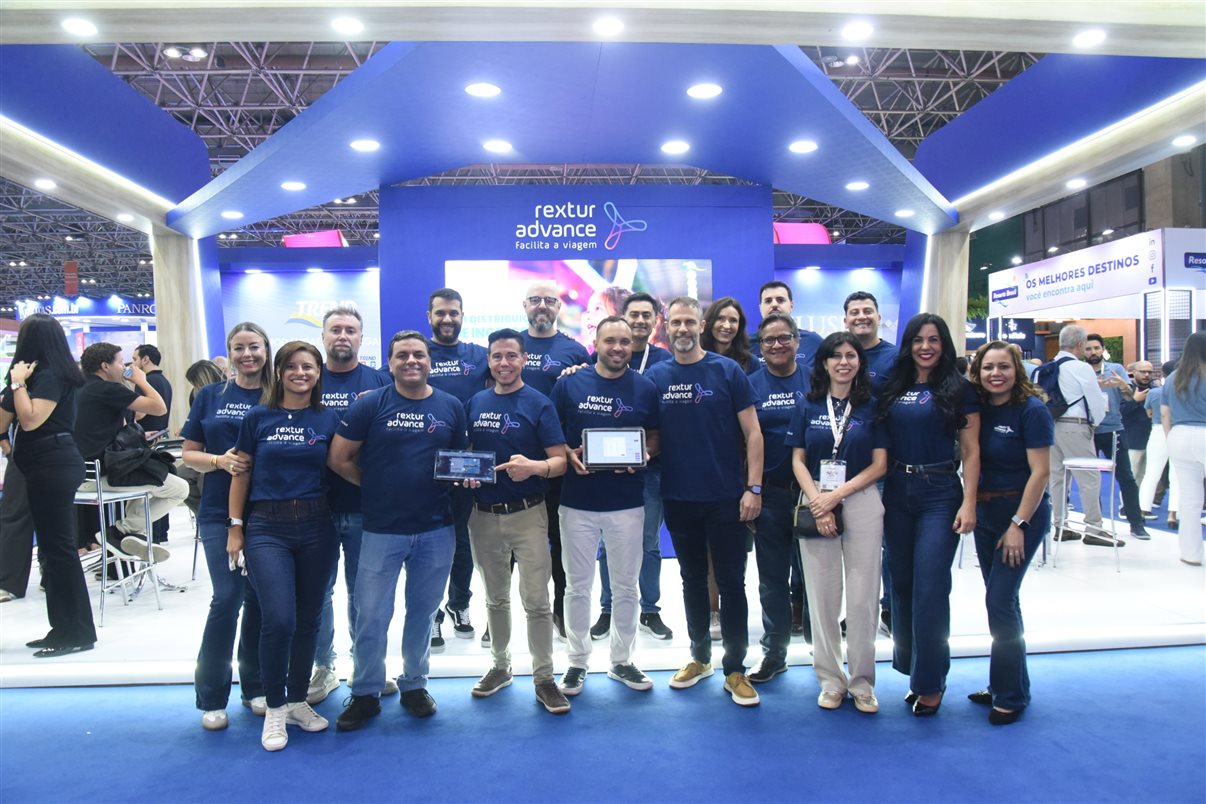 Time da Latam e Delta na Abav Expo 2025 