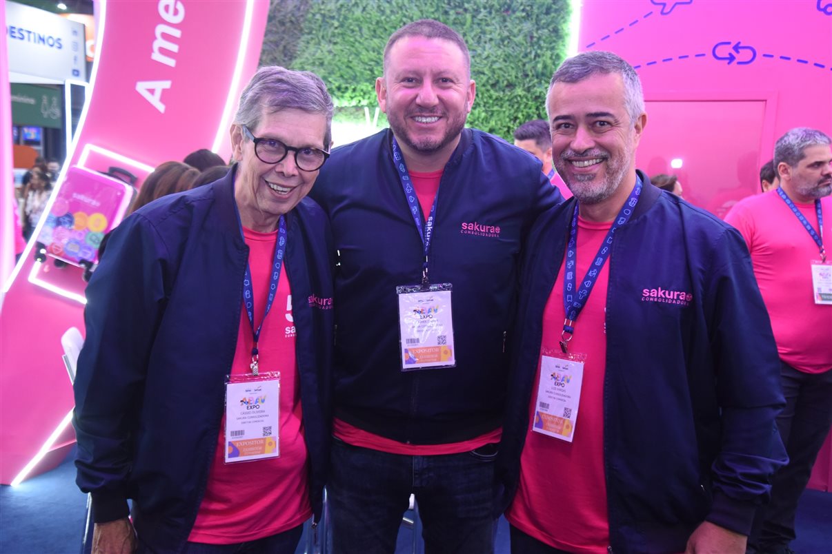 Time da Latam e Delta na Abav Expo 2025 