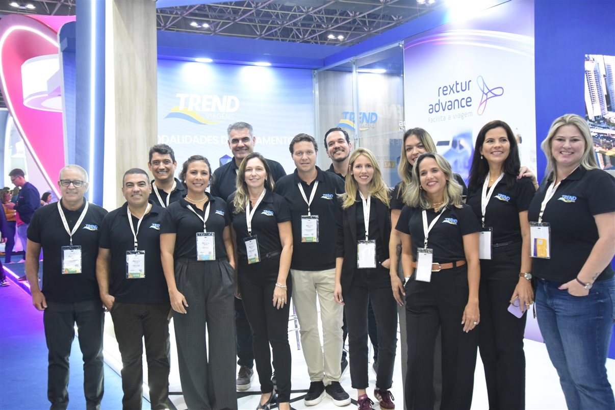 Time da Latam e Delta na Abav Expo 2025 