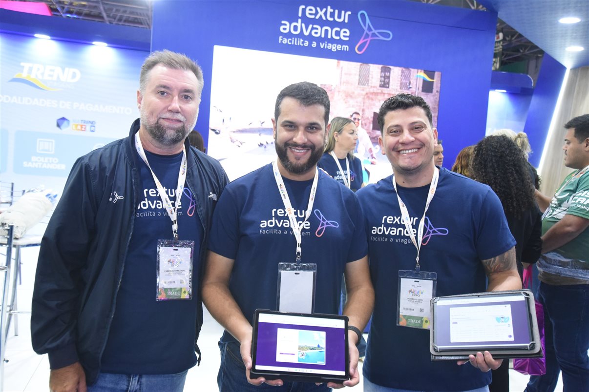 Time da Latam e Delta na Abav Expo 2025 