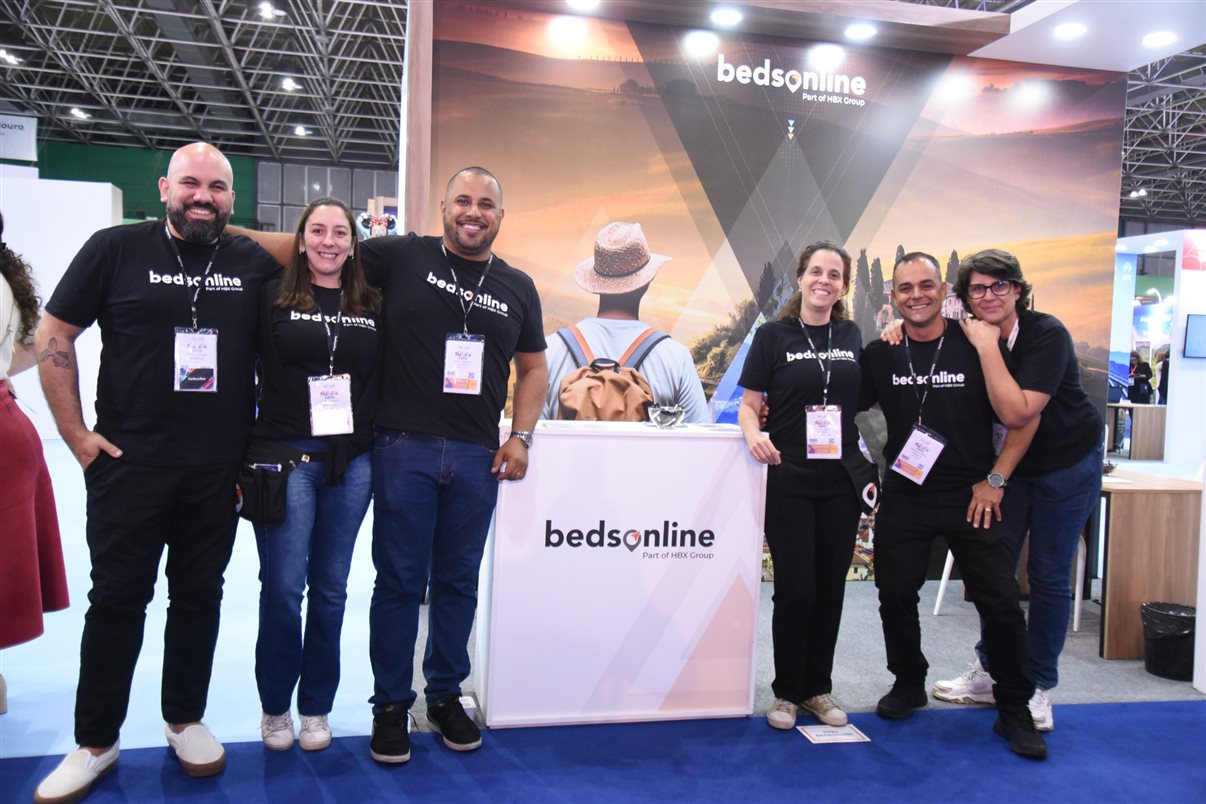 Time da Latam e Delta na Abav Expo 2025 