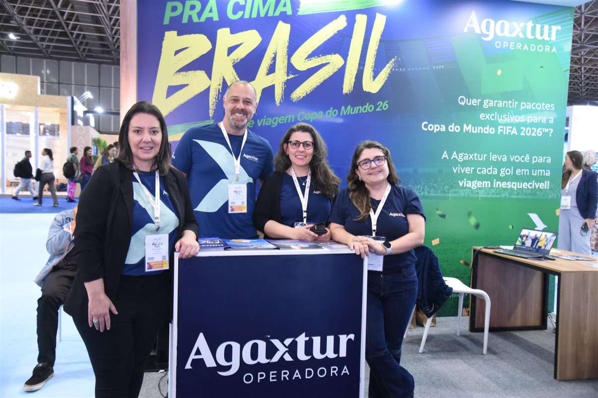 Time da Latam e Delta na Abav Expo 2025 