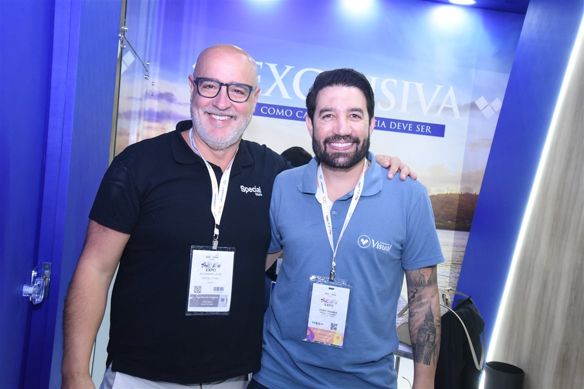 Time da Latam e Delta na Abav Expo 2025 