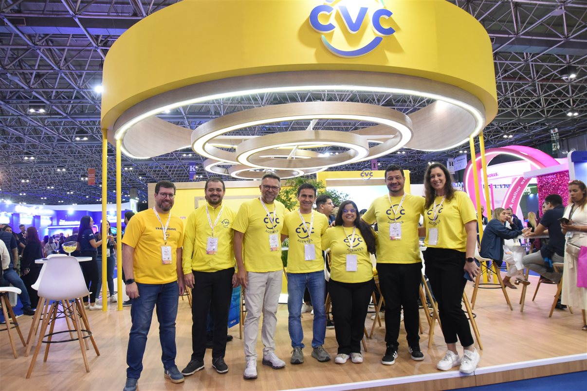 Time da Latam e Delta na Abav Expo 2025 