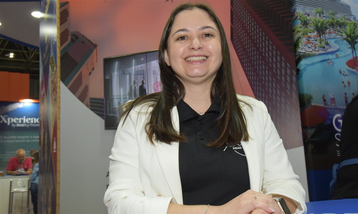 Polyana Justino, gerente comercial e Reservas do Jurema Águas Quentes