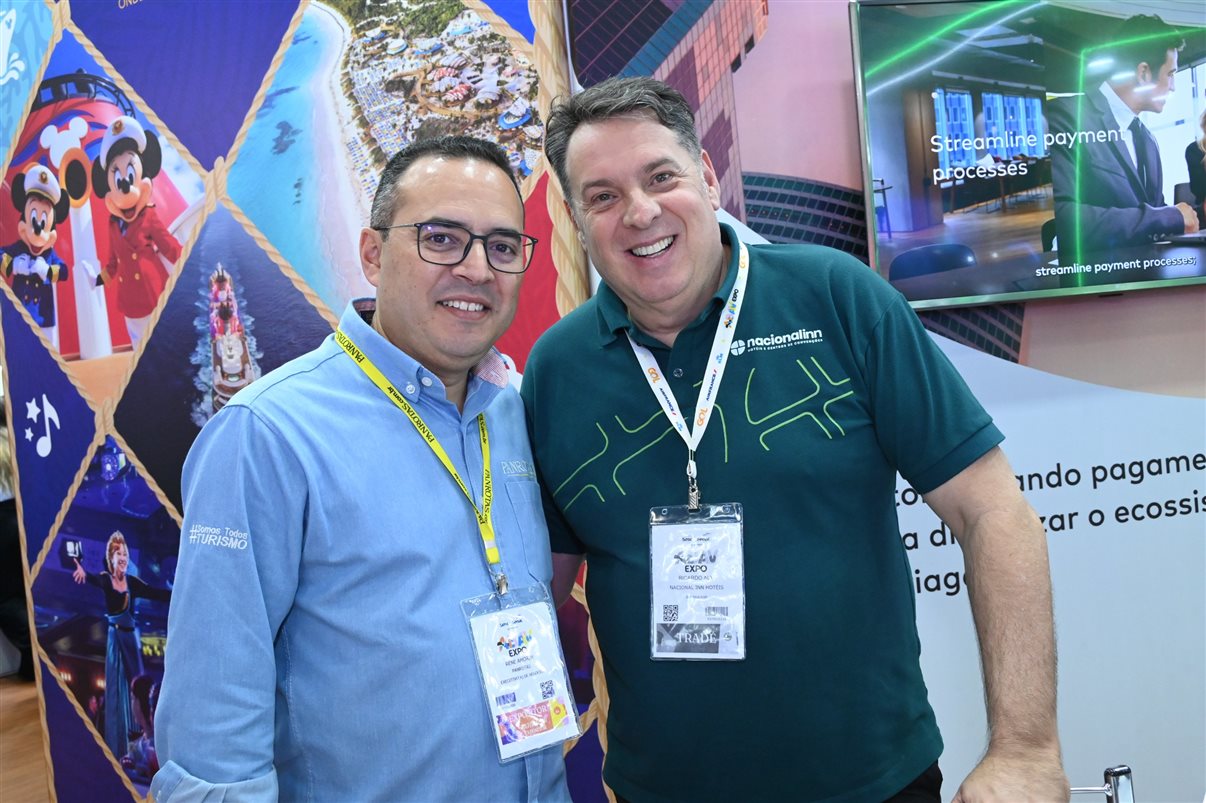 Hugo Lagares, da Visual Turismo, e Danniel Lagares, da Red Bull