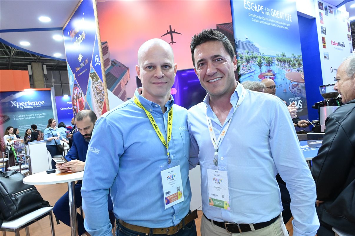 Hugo Lagares, da Visual Turismo, e Danniel Lagares, da Red Bull