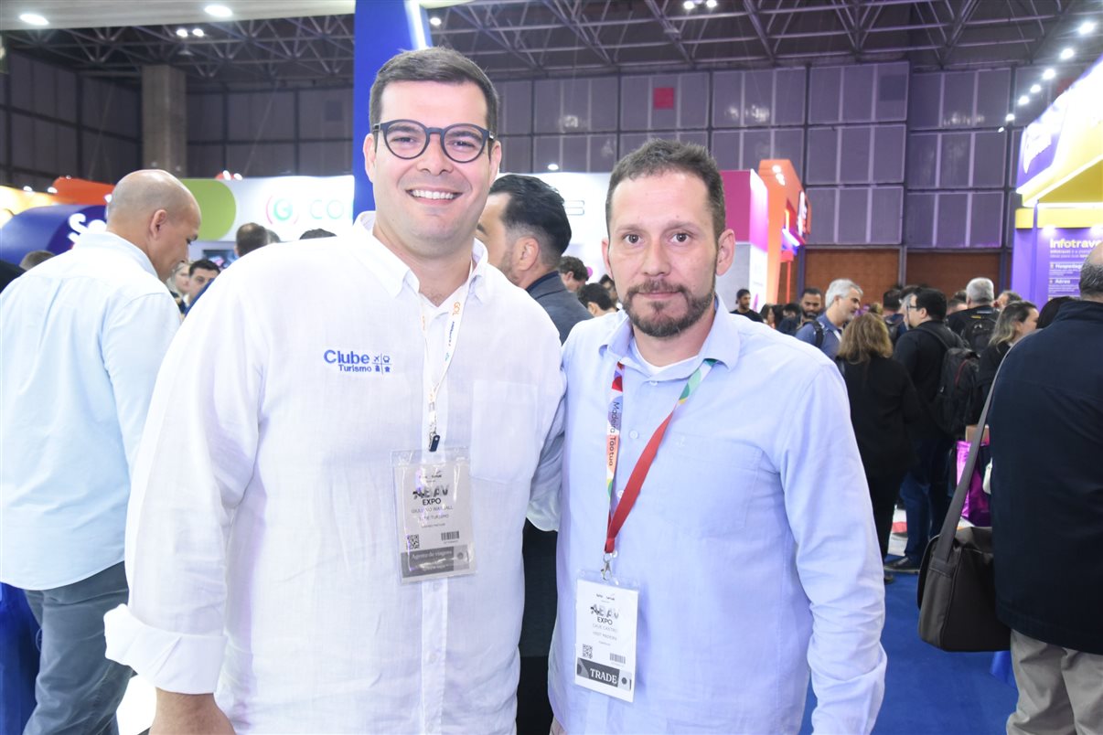 Artur Luiz Andrade, da PANROTAS, Luiz Strauss, da Abav-RJ, Fabiano Camargo, da Braztoa, Marco Ferrazz, da Clia Brasil, e Marcelo Oliveira, da CMO Advogados
