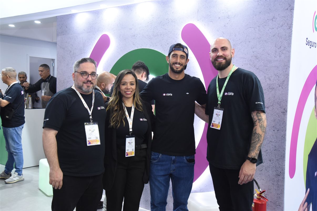 Artur Luiz Andrade, da PANROTAS, Luiz Strauss, da Abav-RJ, Fabiano Camargo, da Braztoa, Marco Ferrazz, da Clia Brasil, e Marcelo Oliveira, da CMO Advogados