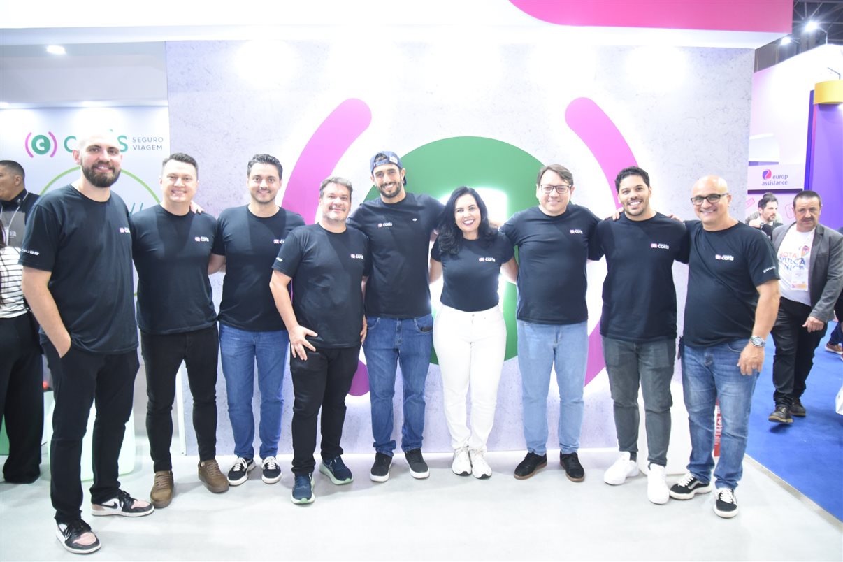 Artur Luiz Andrade, da PANROTAS, Luiz Strauss, da Abav-RJ, Fabiano Camargo, da Braztoa, Marco Ferrazz, da Clia Brasil, e Marcelo Oliveira, da CMO Advogados