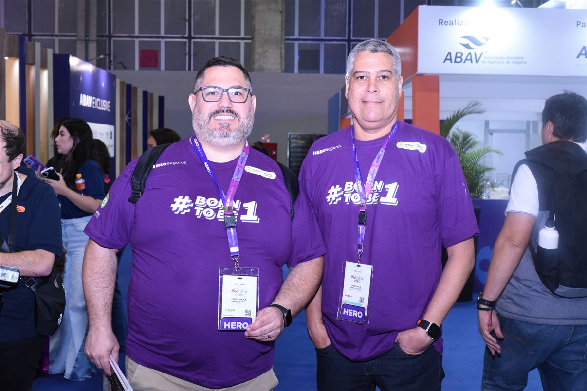 Artur Luiz Andrade, da PANROTAS, Luiz Strauss, da Abav-RJ, Fabiano Camargo, da Braztoa, Marco Ferrazz, da Clia Brasil, e Marcelo Oliveira, da CMO Advogados