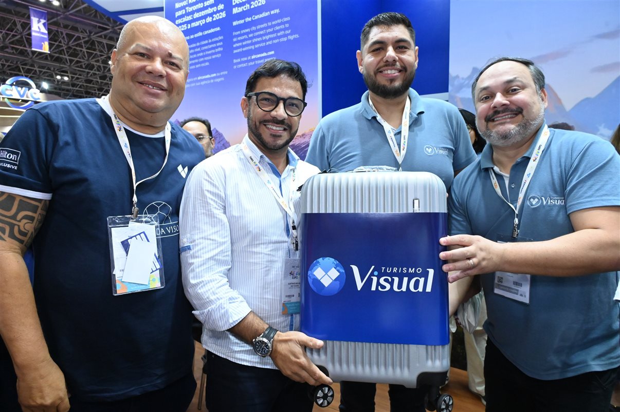 Luciano Cardoso, Alexandra Coelho, Raphael de Lucca e Valdir Miranda, da Iberia