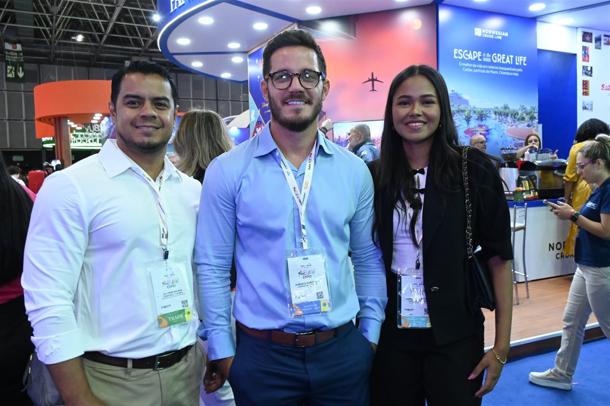Luciano Cardoso, Alexandra Coelho, Raphael de Lucca e Valdir Miranda, da Iberia