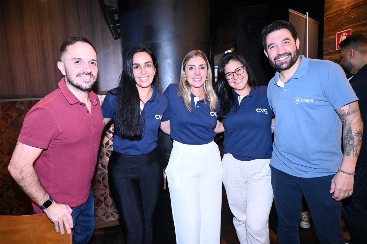 Vivi Amaral,  Paula Rorato, Barbara Saitow, da CVC Corp 