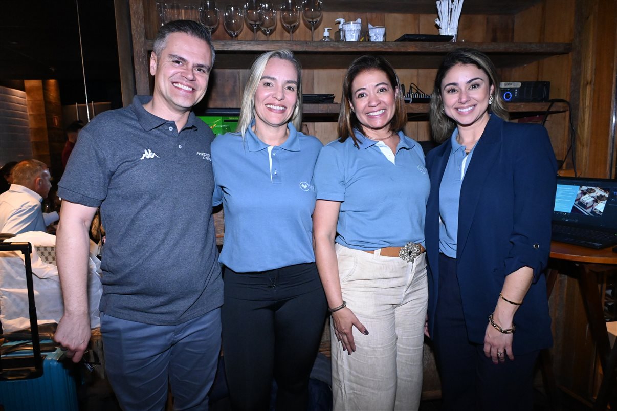 Vivi Amaral,  Paula Rorato, Barbara Saitow, da CVC Corp 
