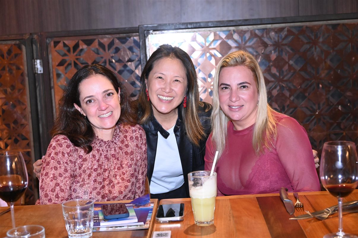 Vivi Amaral,  Paula Rorato, Barbara Saitow, da CVC Corp 