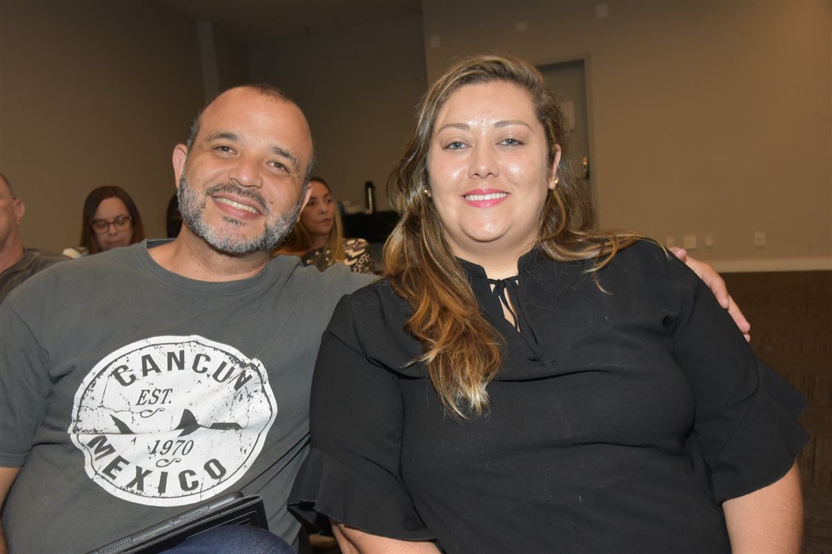 Hugo Lagares, da Visual Turismo, e Rafael Galann, da Surland