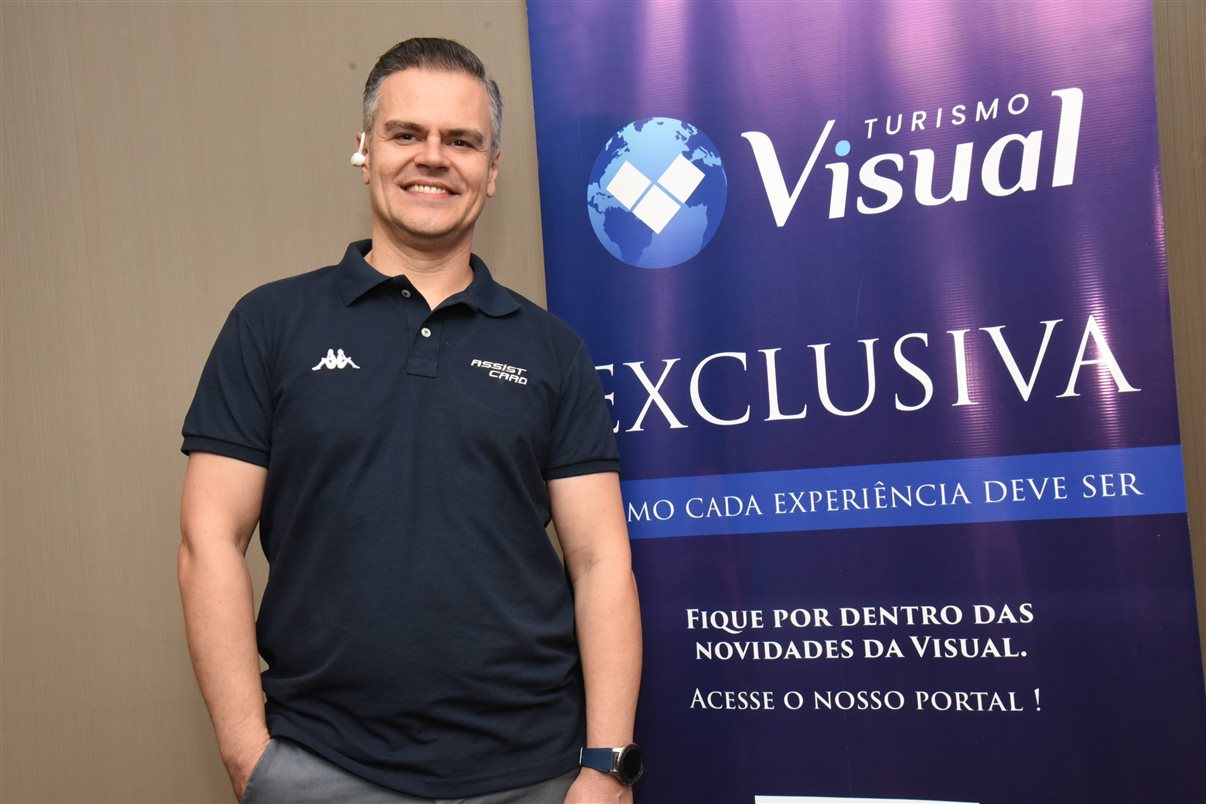 Hugo Lagares, da Visual Turismo, e Rafael Galann, da Surland