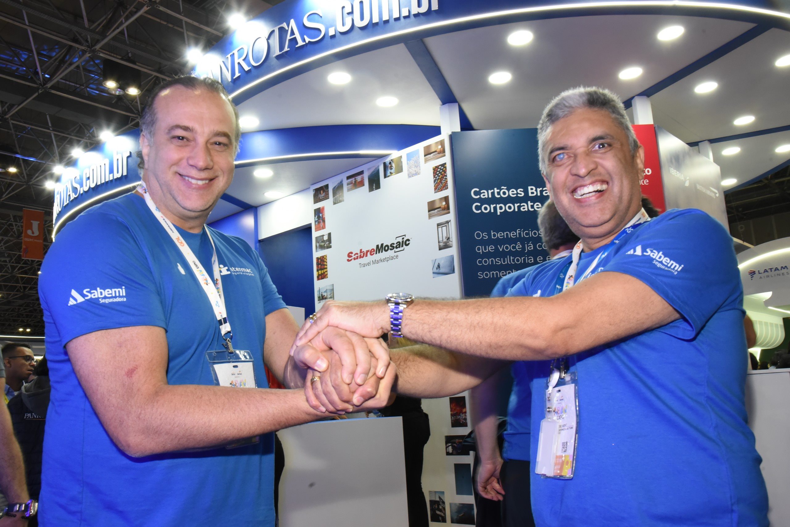 Rodrigo Pecoraro, VP do Grupo Sabemi, e Eduardo Aoki, CEO Global da Intermac