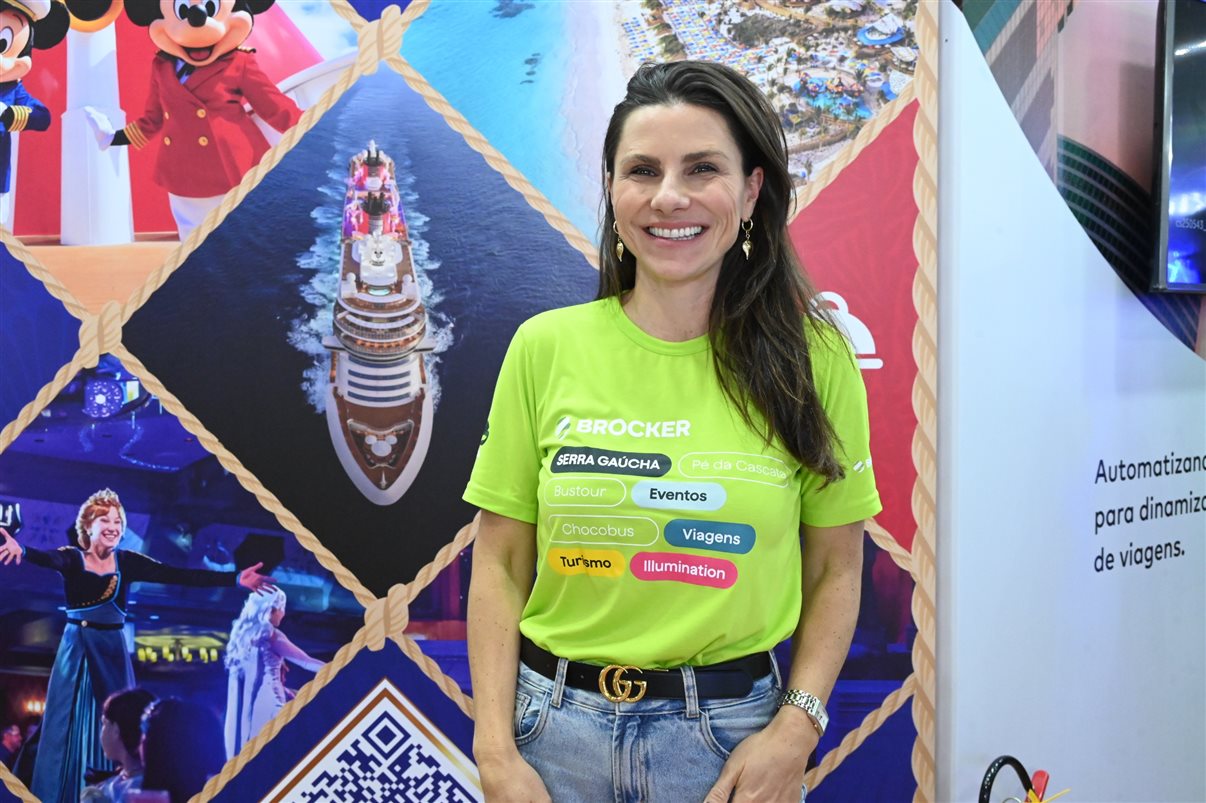 Patricia Ribeiro, Christina Rached, Annette Taeuber, Cristina Martins e Monica Nardo, do Lufthansa Group