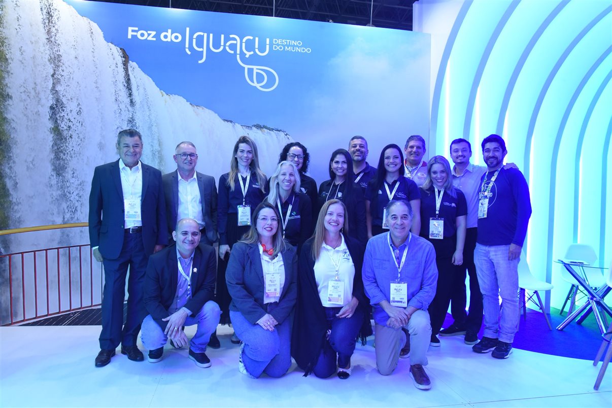 Anay Gremaud, do Enjoy Punta del Este, Paula Alves, do Ministério do Turismo do Uruguai, Giovanna Paulineli, da Orinter, Paula Alves, do Ministério do Turismo do Uruguai, e Jorge Souza, da Orinter 