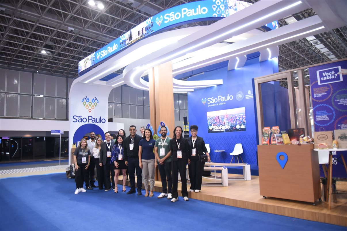 Comitiva de São Paulo presente na Abav Expo 2025