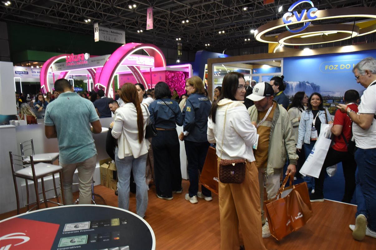 Equipe da PANROTAS em mais uma edição da Abav Expo