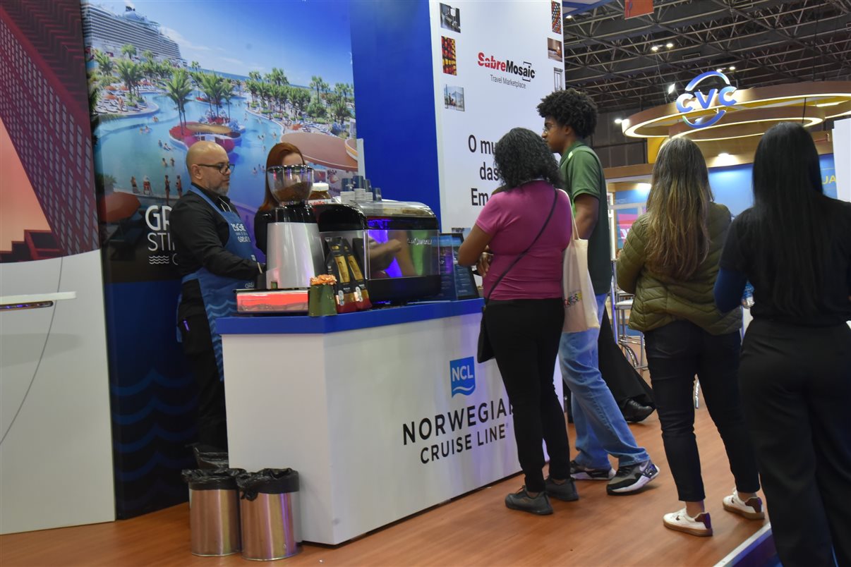 Equipe da PANROTAS em mais uma edição da Abav Expo