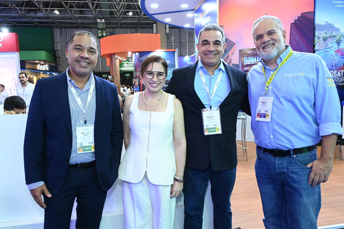Equipe da PANROTAS em mais uma edição da Abav Expo
