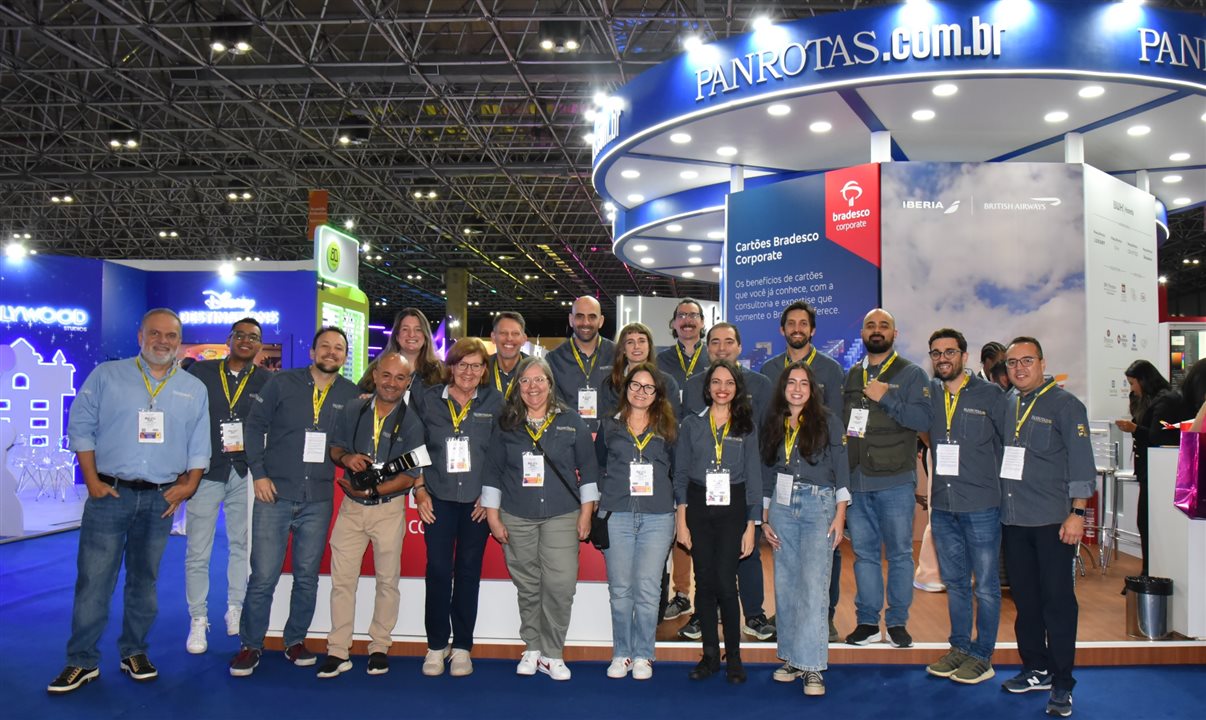 Equipe PANROTAS em mais uma Abav Expo