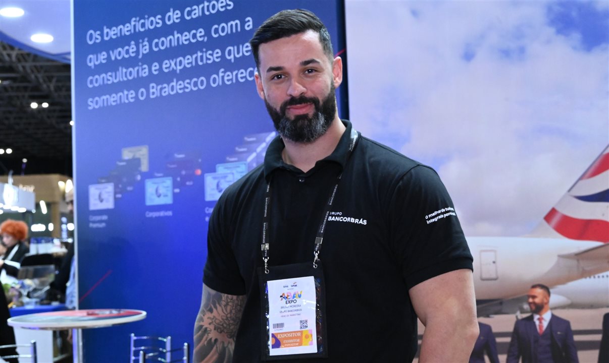 Bruno Casanova, novo head de Marketing do Grupo Bancorbrás, na Abav Expo 2025