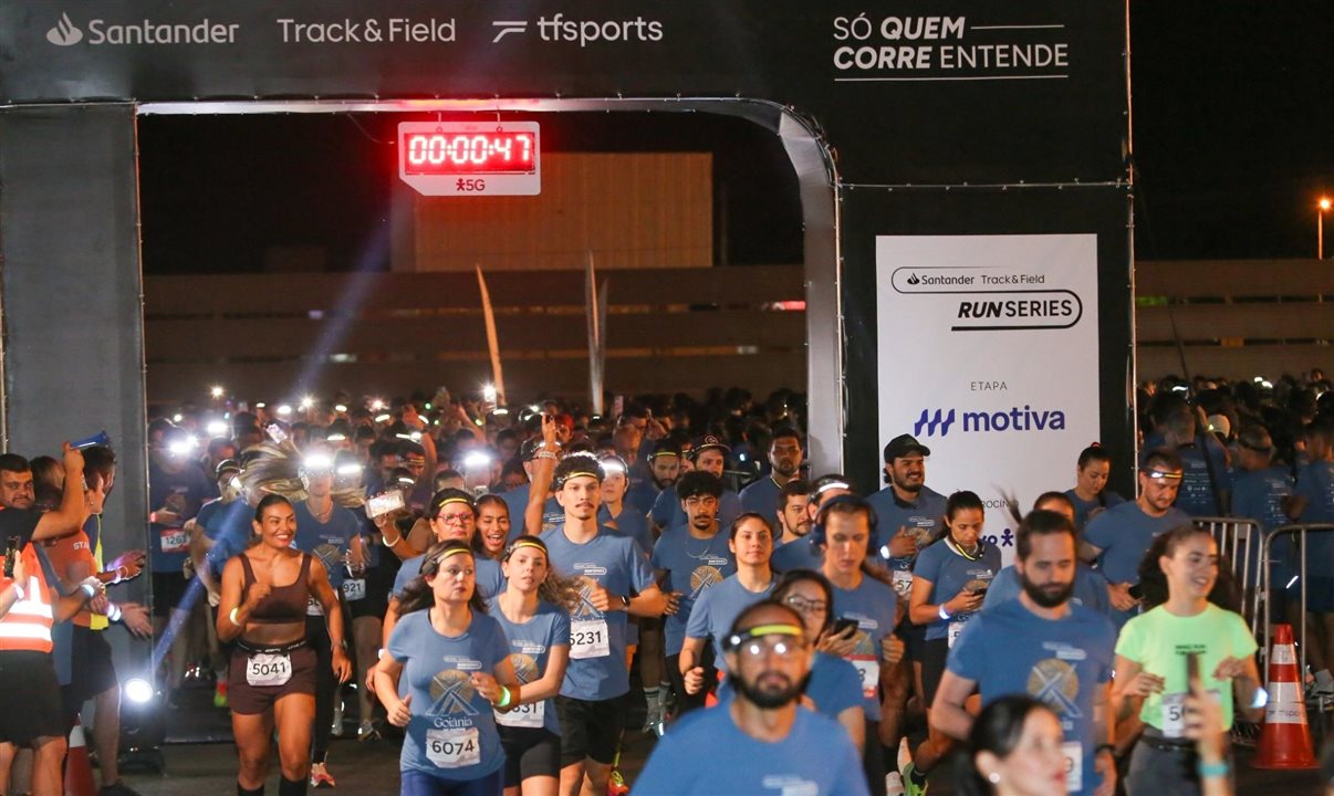 A corrida de Goiânia foi a quinta do Circuito de Corridas Motiva Aeroportos 2025