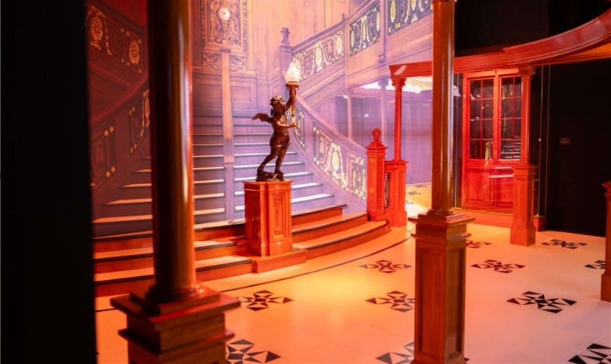 Exposição coloca os visitantes no centro da narrativa do Titanic, revelando seus segredos por meio de uma experiência única e envolvente.