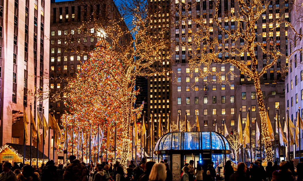 Árvore de Natal do Rockefeller Center: visita indispensável na temporada de festas em Nova York